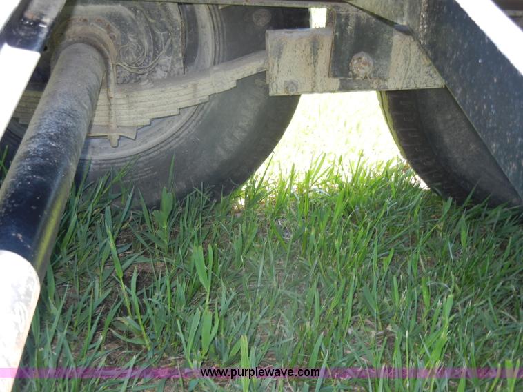 image for item K9754 2002 44' CTC gooseneck flatbed car trailer