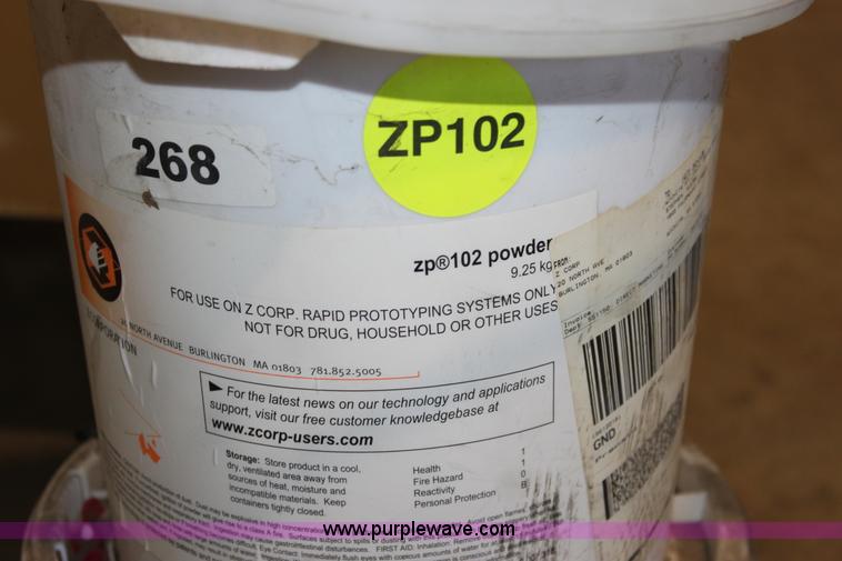 image for item L9723 Z corporation Z406 3D printer