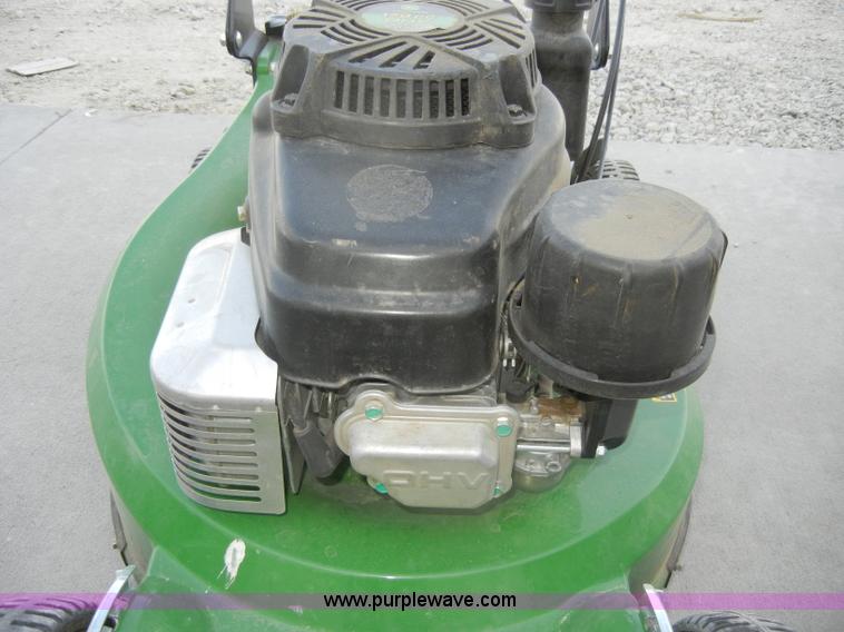 image for item M9540 John Deere WE85 push mower with bagger