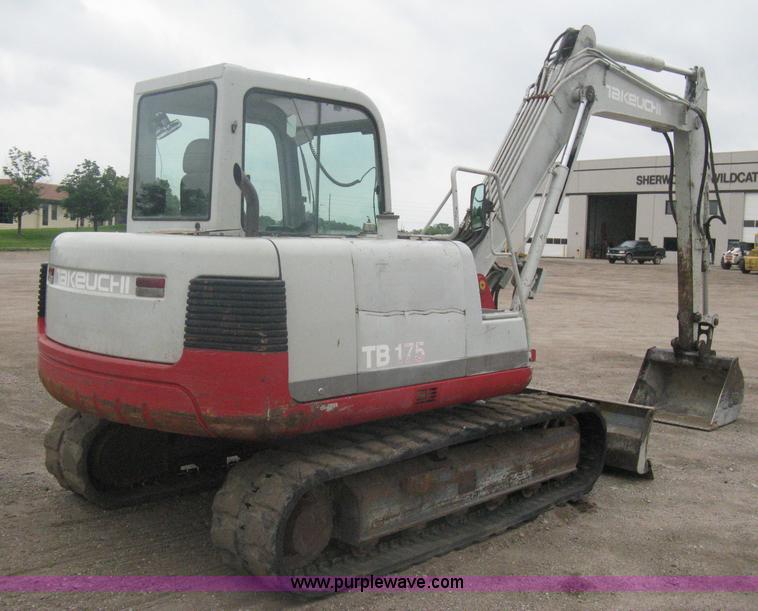 image for item A6328 2003 Takeuchi TB175 excavator
