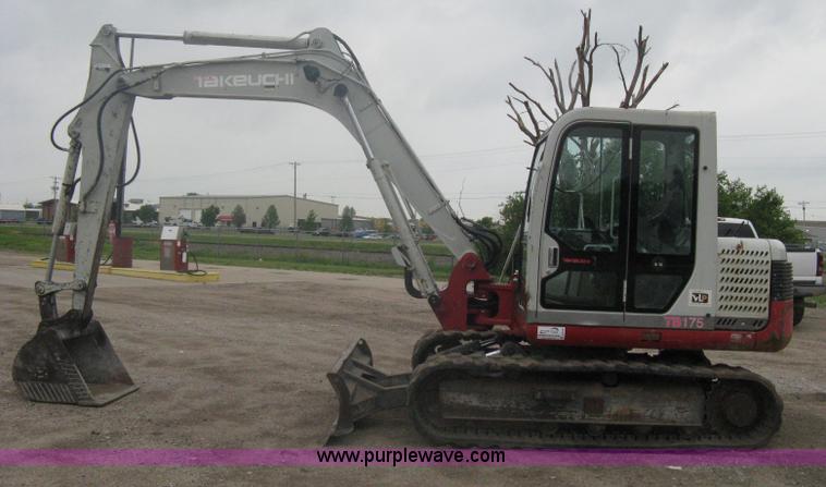 image for item A6328 2003 Takeuchi TB175 excavator