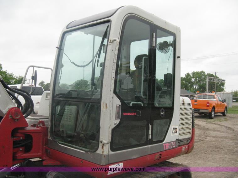 image for item A6328 2003 Takeuchi TB175 excavator