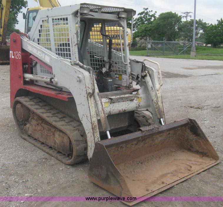 image for item A6329 1999 Takeuchi TL126 track skid steer