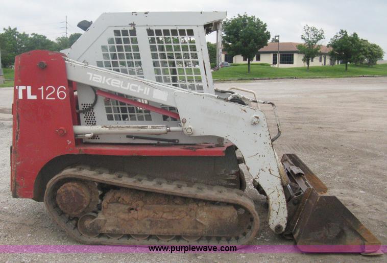 image for item A6329 1999 Takeuchi TL126 track skid steer