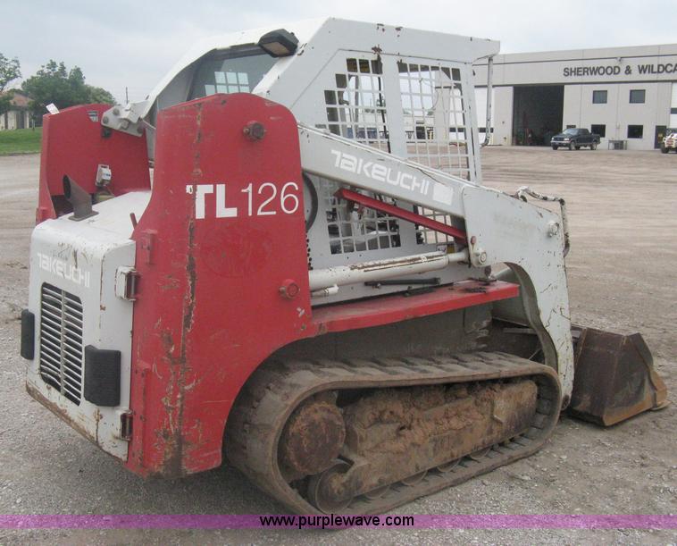 image for item A6329 1999 Takeuchi TL126 track skid steer