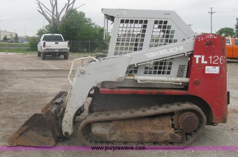 image for item A6329 1999 Takeuchi TL126 track skid steer