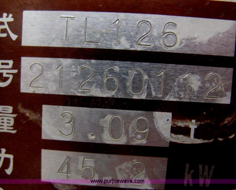 image for item A6329 1999 Takeuchi TL126 track skid steer