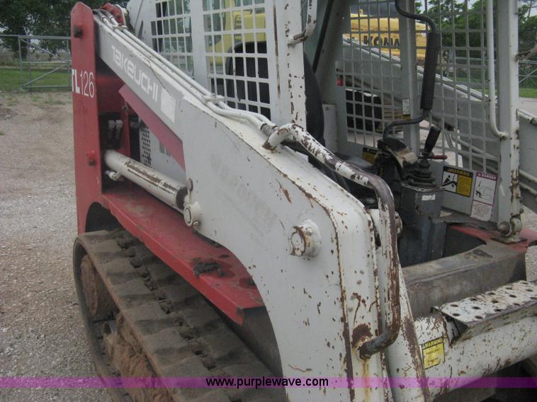 image for item A6329 1999 Takeuchi TL126 track skid steer