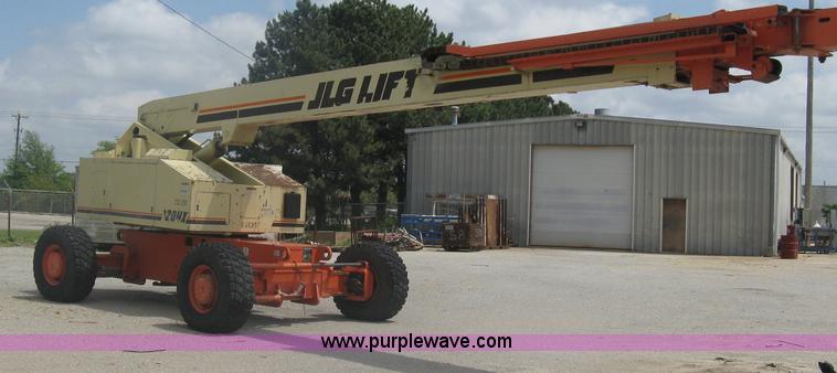image for item A6338 1998 JLG 120HX telescoping boom lift