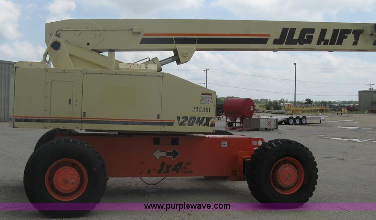 image for item A6338 1998 JLG 120HX telescoping boom lift