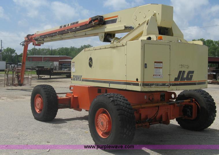 image for item A6338 1998 JLG 120HX telescoping boom lift
