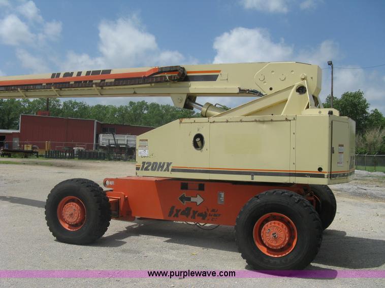 image for item A6338 1998 JLG 120HX telescoping boom lift