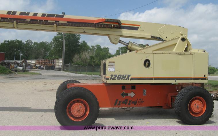 image for item A6338 1998 JLG 120HX telescoping boom lift