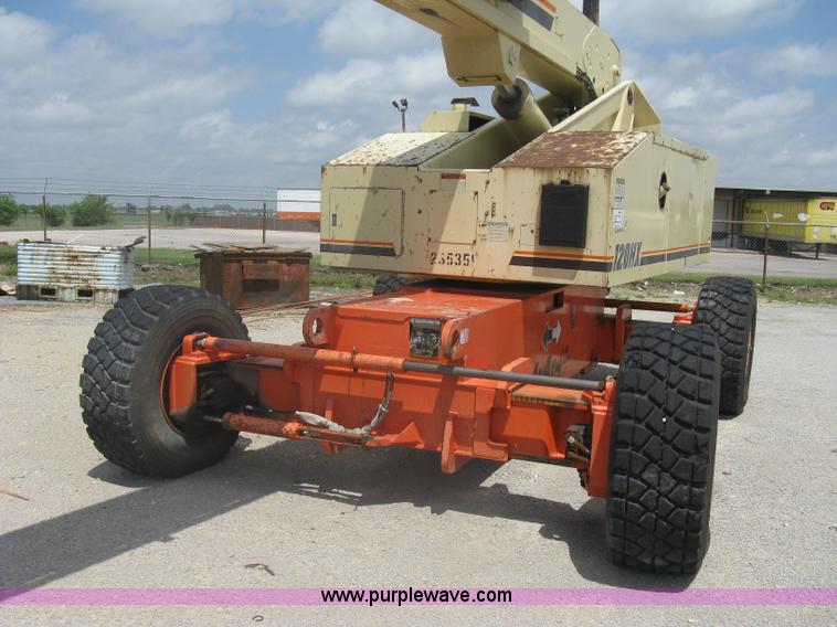 image for item A6338 1998 JLG 120HX telescoping boom lift