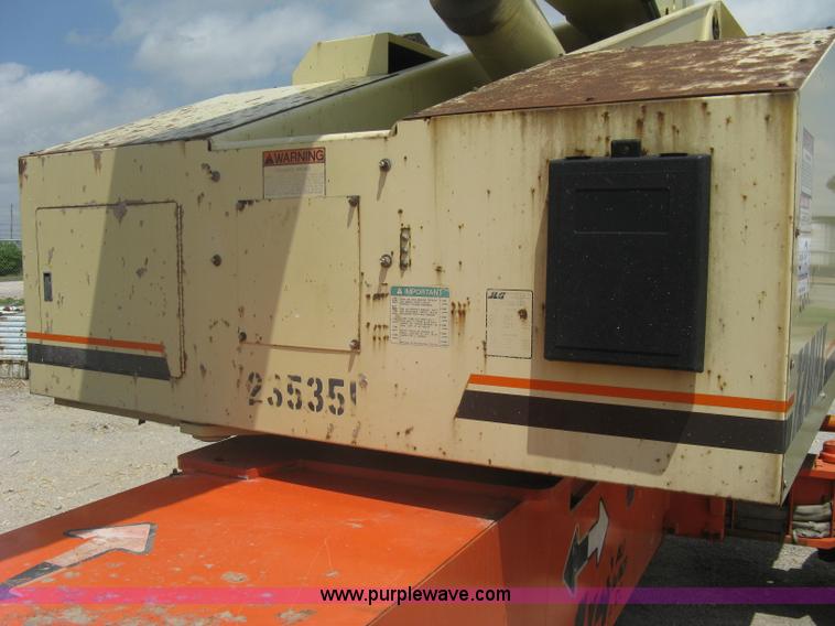 image for item A6338 1998 JLG 120HX telescoping boom lift