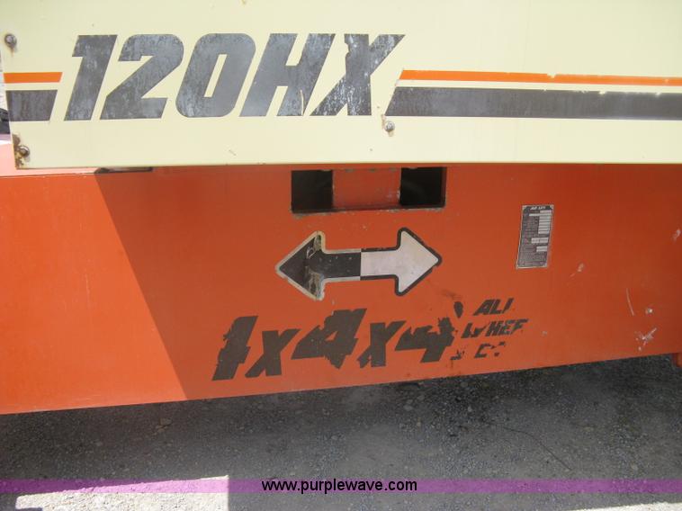 image for item A6338 1998 JLG 120HX telescoping boom lift
