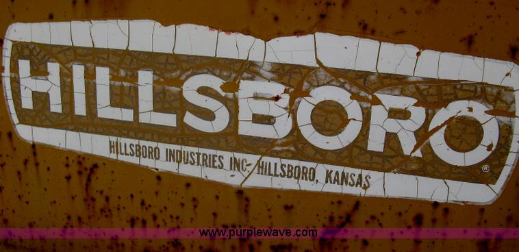 image for item A6355 1981 Hillsboro triple axle equipment trailer