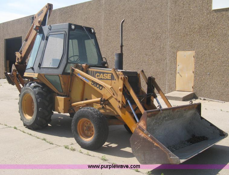 image for item A6362 1981 Case 580D backhoe
