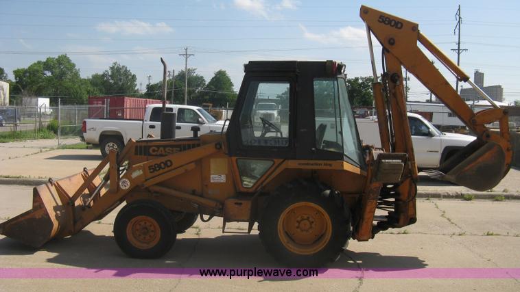 image for item A6362 1981 Case 580D backhoe