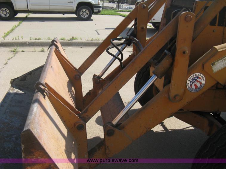 image for item A6362 1981 Case 580D backhoe
