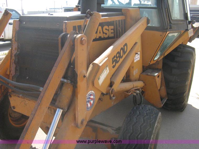 image for item A6362 1981 Case 580D backhoe