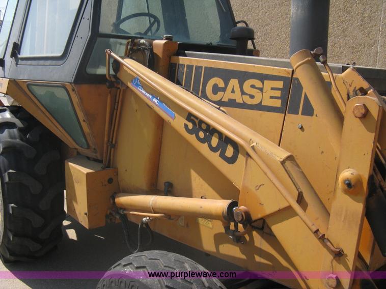 image for item A6362 1981 Case 580D backhoe