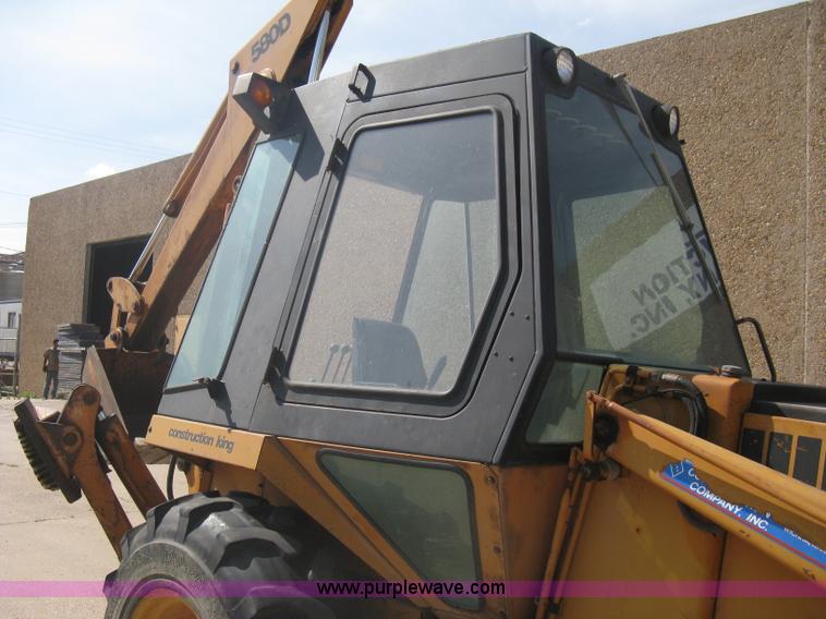 image for item A6362 1981 Case 580D backhoe