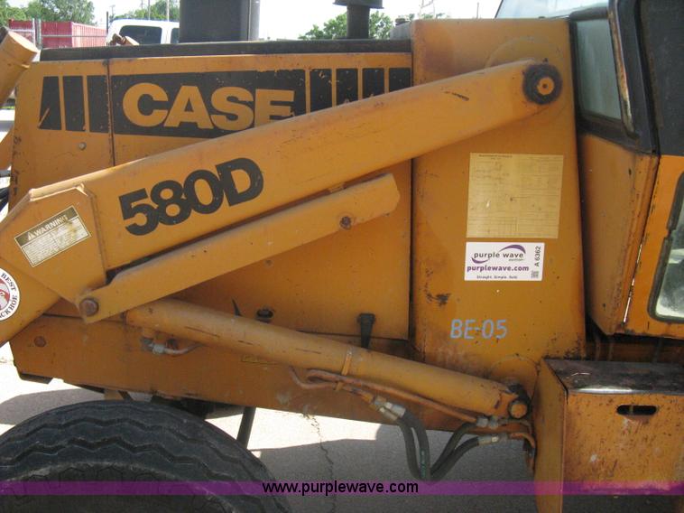 image for item A6362 1981 Case 580D backhoe