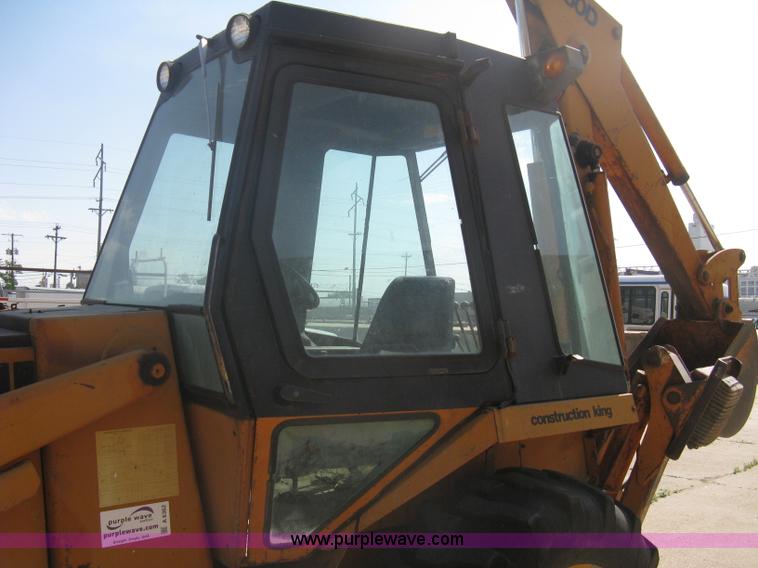 image for item A6362 1981 Case 580D backhoe
