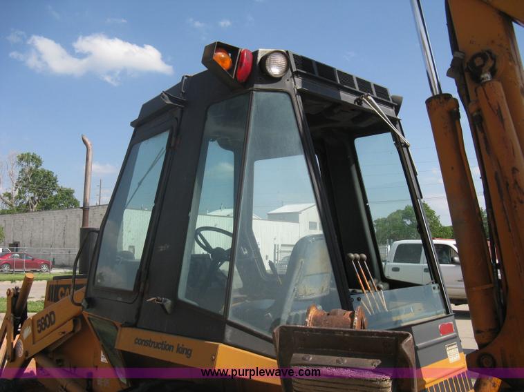 image for item A6362 1981 Case 580D backhoe