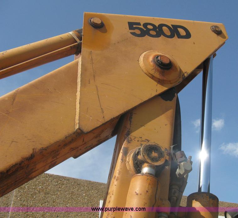 image for item A6362 1981 Case 580D backhoe