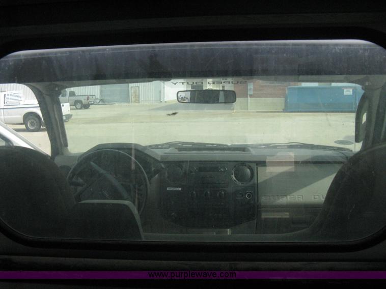 image for item A6367 2008 Ford F350 XL Super Duty utility box truck