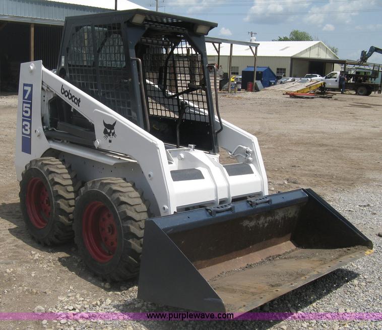 image for item A6374 1993 Bobcat 753 skid steer