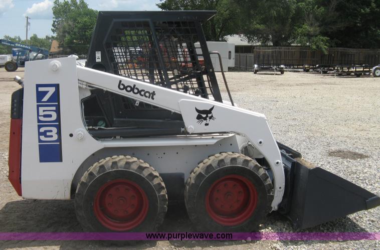 image for item A6374 1993 Bobcat 753 skid steer