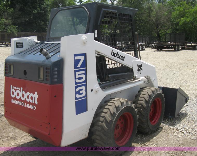 image for item A6374 1993 Bobcat 753 skid steer