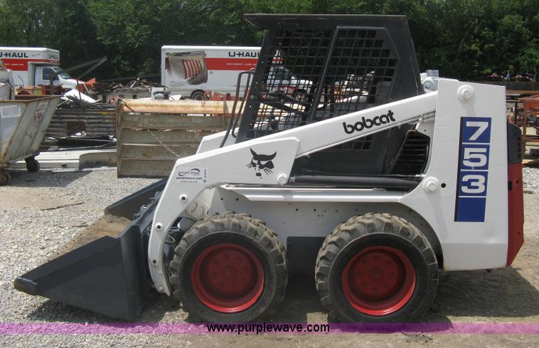 image for item A6374 1993 Bobcat 753 skid steer
