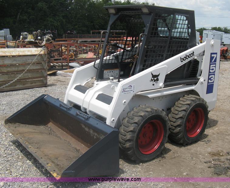 image for item A6374 1993 Bobcat 753 skid steer