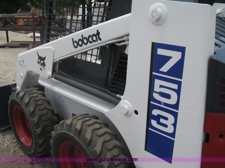 image for item A6374 1993 Bobcat 753 skid steer