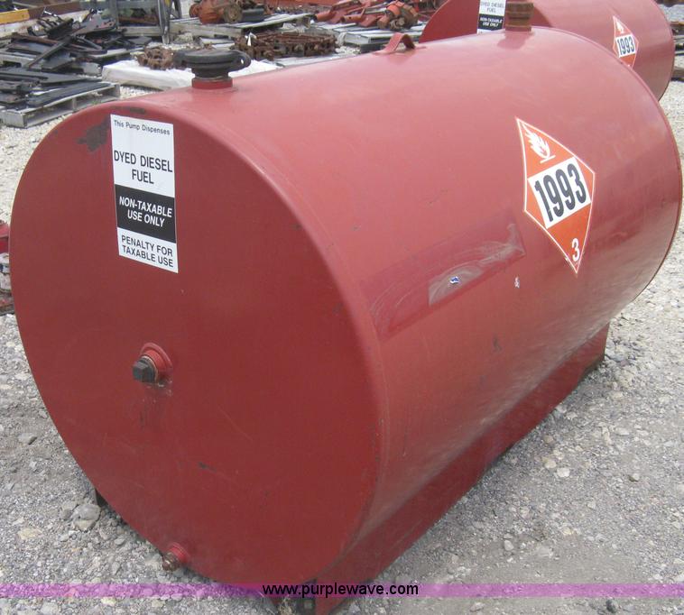 image for item A6377 300 gallon fuel tank