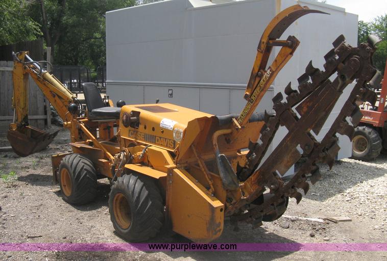 image for item A6380 Case Davis FleetLine 30+4 trencher/backhoe