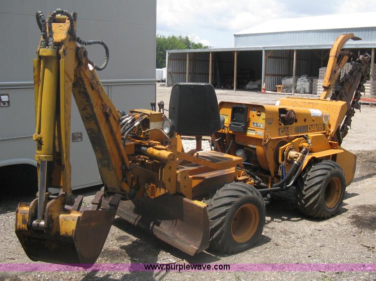 image for item A6380 Case Davis FleetLine 30+4 trencher/backhoe