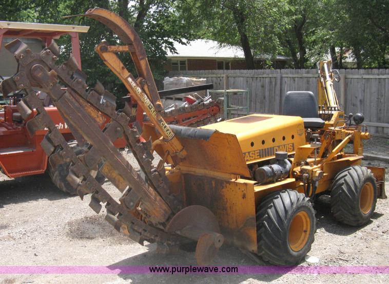 image for item A6380 Case Davis FleetLine 30+4 trencher/backhoe