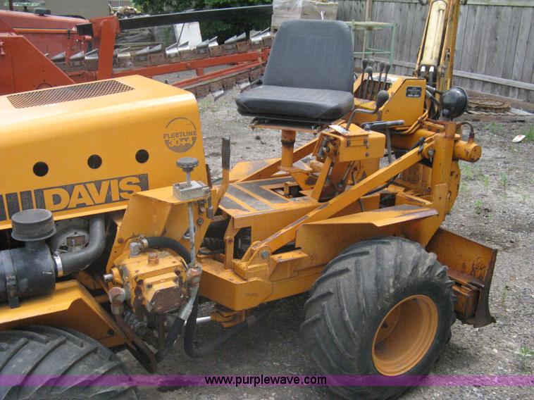 image for item A6380 Case Davis FleetLine 30+4 trencher/backhoe