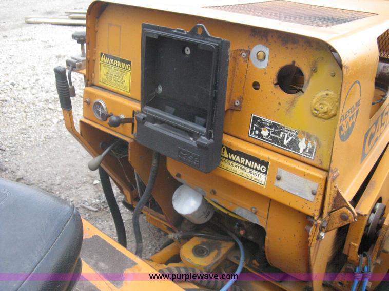 image for item A6380 Case Davis FleetLine 30+4 trencher/backhoe