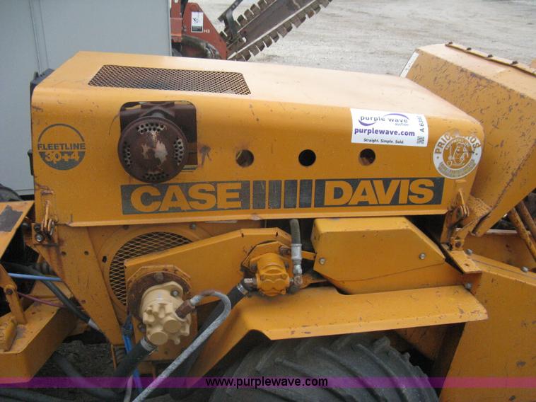 image for item A6380 Case Davis FleetLine 30+4 trencher/backhoe