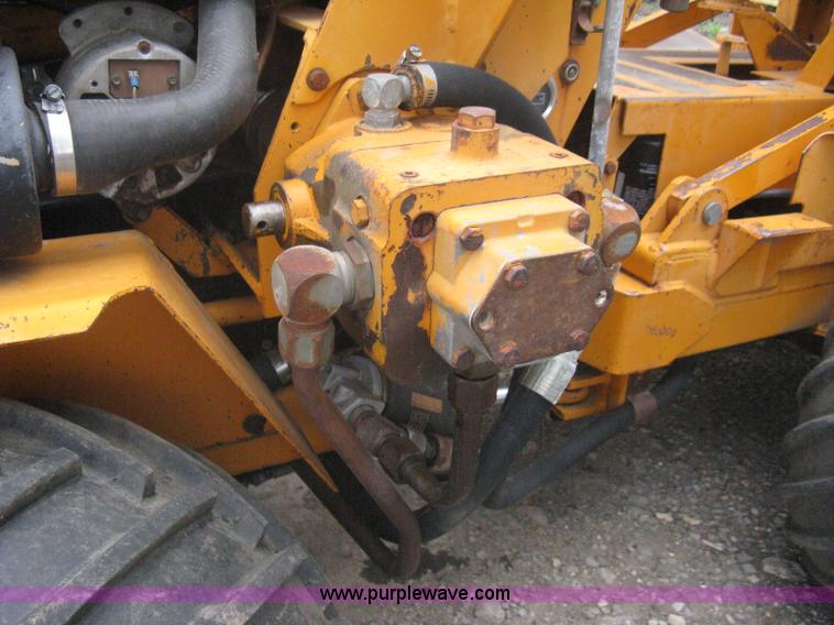 image for item A6380 Case Davis FleetLine 30+4 trencher/backhoe
