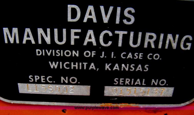 image for item A6380 Case Davis FleetLine 30+4 trencher/backhoe