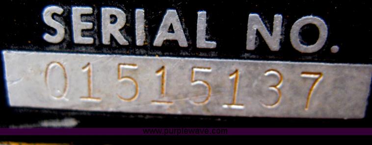 image for item A6380 Case Davis FleetLine 30+4 trencher/backhoe