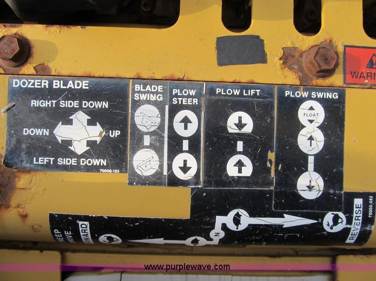 image for item B2702 1999 Vermeer V4750 trencher/backhoe combo with cable plow