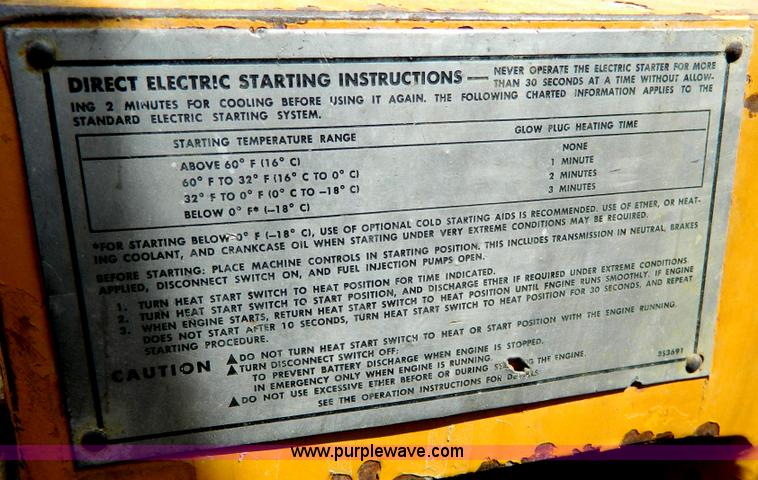 image for item B3674 1970 Caterpillar 930 wheel loader